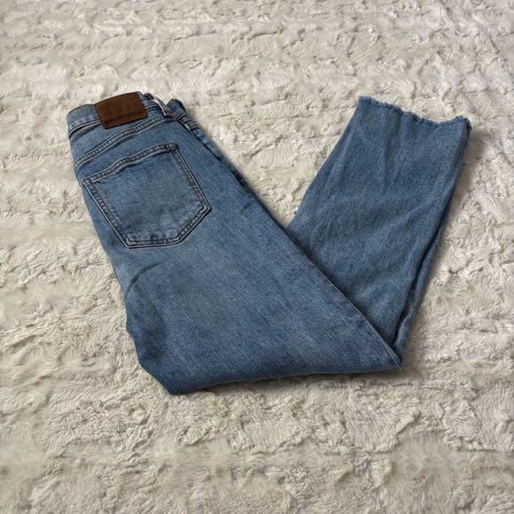 Denim Forum Women's Size 26 Blue The Arlo High Rise Straight Jeans - Picture 1 of 6